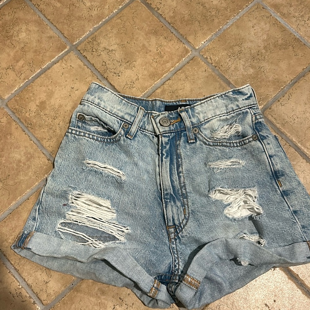 Aero Jean cut off shorts
